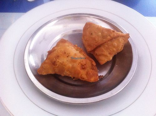 Vegetable samosa (10,000 kip) at Nisha Restaurant in Luang Prabang