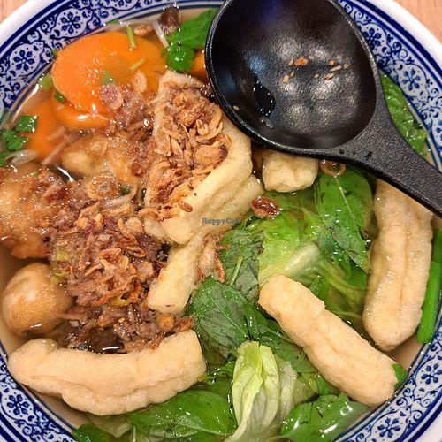 Vegan pho at Pho Vietz @ Sunway Carnival Mall in Perai