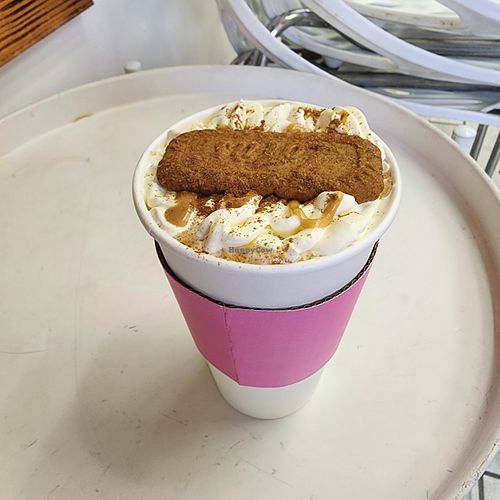 Cookie butter latte *delightful!* at Nectar + Ice in Metairie