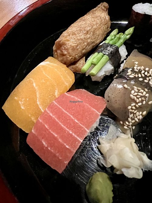 Vegan Nigiri #Veganuary at Veg Japan ベジジャパン in Bangkok