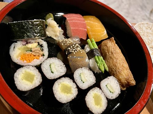 Sushi #Veganuary at Veg Japan ベジジャパン in Bangkok