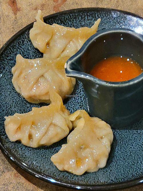 Vegan gyoza at Kenkō in La Marsa