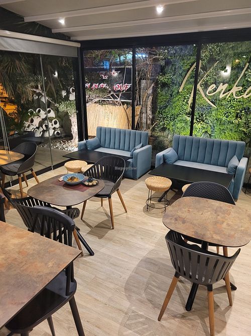 Inside space at Kenkō in La Marsa