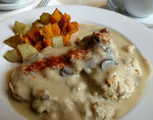 Biscuits and Gravy at Petunia's Pies and Pastries in Portland
