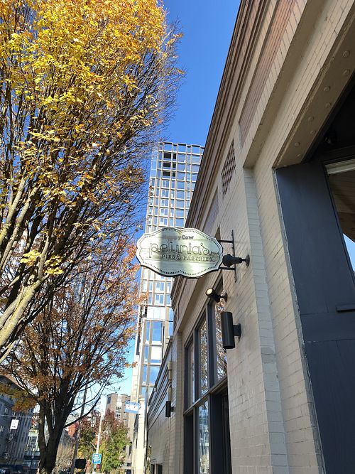 Upon Arrival 😃  at Petunia's Pies and Pastries in Portland