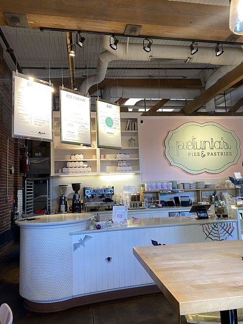 Full Counter Area  at Petunia's Pies and Pastries in Portland