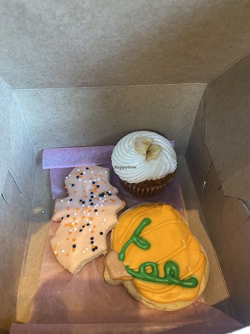Two Cookies and Babycake for Take Away 😛💗  at Petunia's Pies and Pastries in Portland