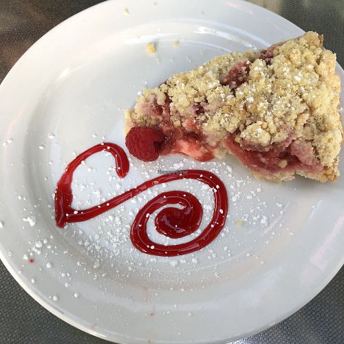 Strawberry Rhubarb Pie at Petunia's Pies and Pastries in Portland