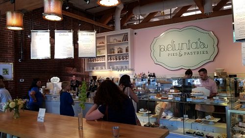 Inside at Petunia's Pies and Pastries in Portland