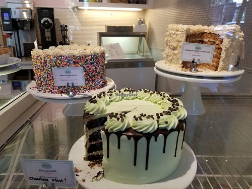 Cakes at Petunia's Pies and Pastries in Portland