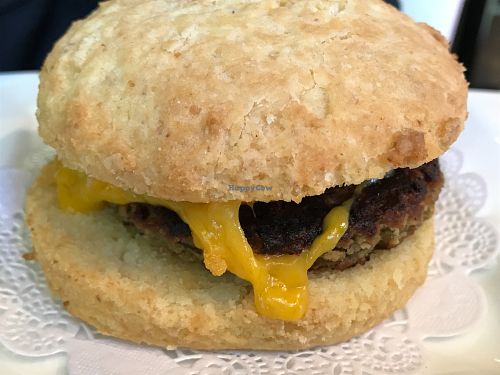 Breakfast sandwich  at Petunia's Pies and Pastries in Portland