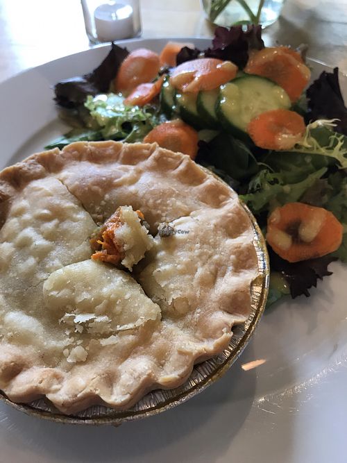 Vegan pot pie at Petunia's Pies and Pastries in Portland