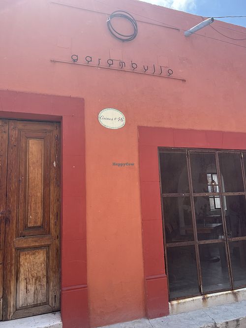 Front of restaurant   at Garambullo in San Miguel De Allende
