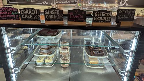 Desserts at The Veg Box Cafe - London in North West London