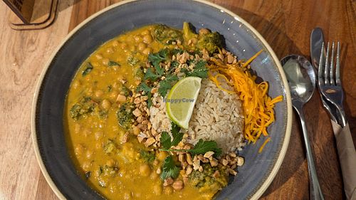 Sri Lankan curry at The Veg Box Cafe - London in North West London