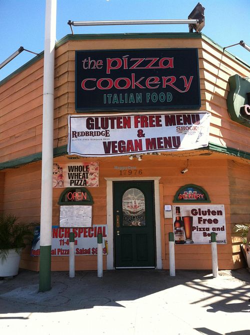 The Pizza Cookery, external. at The Pizza Cookery in Encino