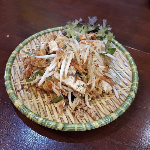 Papaya salad (no fish sauce) at Thai-Viet Street Food Imbiss in Cologne