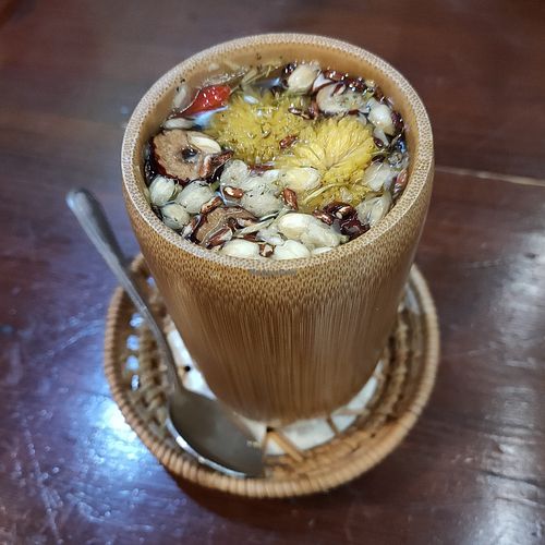 Kräutertee/herbal tea at Thai-Viet Street Food Imbiss in Cologne