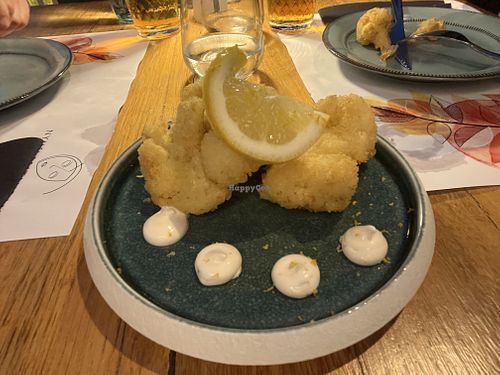 Cauliflower bites  at Nymfi Restaurant in Crete