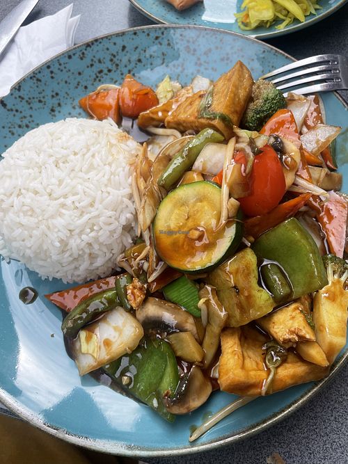 Tofu stir fry   at Wokhaus in Weinheim