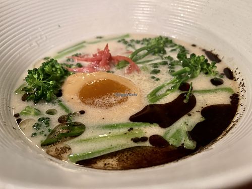 Ramen add Ⓥ egg please!  at Shojin - Culver City in Culver City