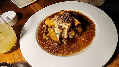 tempeh steak: very tasty at Shojin - Culver City in Culver City