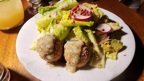 turmeric Caesar salad. very good at Shojin - Culver City in Culver City