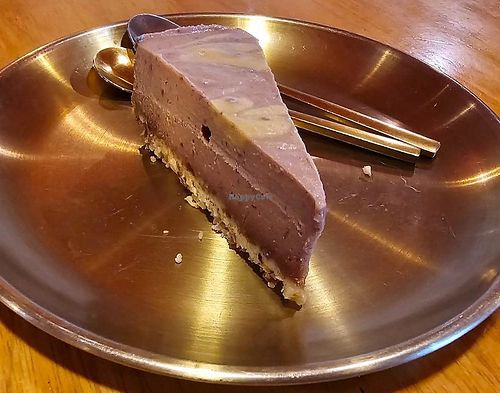 Raspberry cheesecake at Ahaara Veda Indian in Koh Phangan