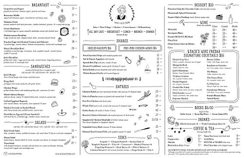  at Jack's Wife Freda - Soho in New York City