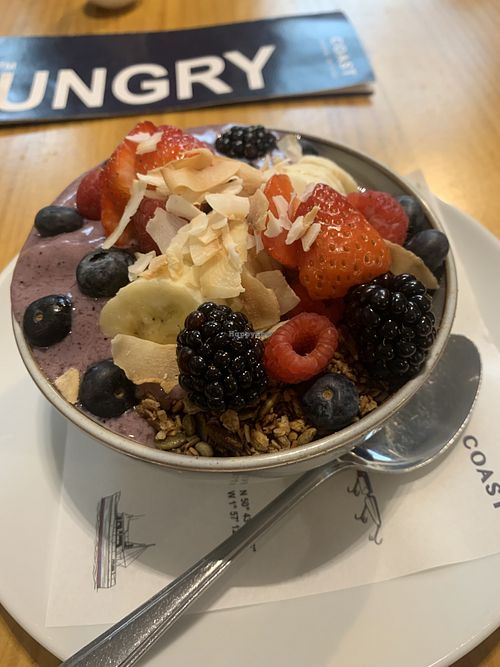 Açai Smoothie Bowl  at Coast in Poole