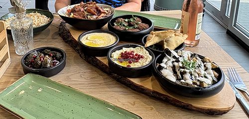 Mezze   at Amule Lebanese Cuisine in Krefeld