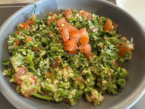 Tabouleh   at Operation Falafel  in Abu Dhabi