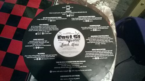 lunch menu at East St Cafe and Bar in Nelson