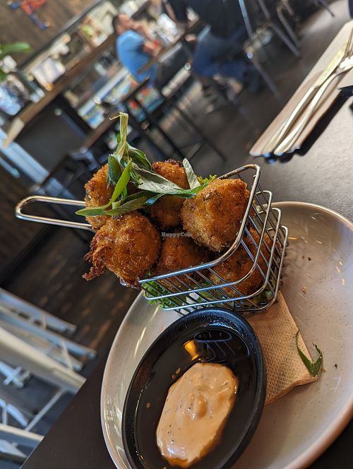 Buffalo bites at East St Cafe and Bar in Nelson