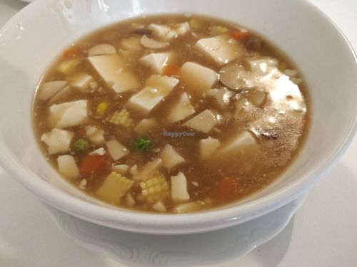 Tofu with gravy at Loving Hut - Saraburi in Sara Buri