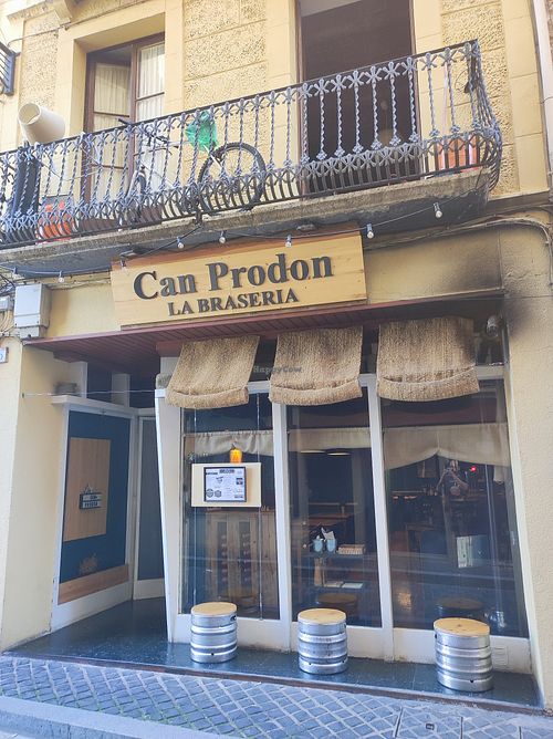 Door at Can Prodon Braseria in Camprodon