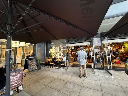 outside  at Frittenwerk - Alexanderplatz in Berlin