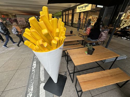 outside  at Frittenwerk - Alexanderplatz in Berlin