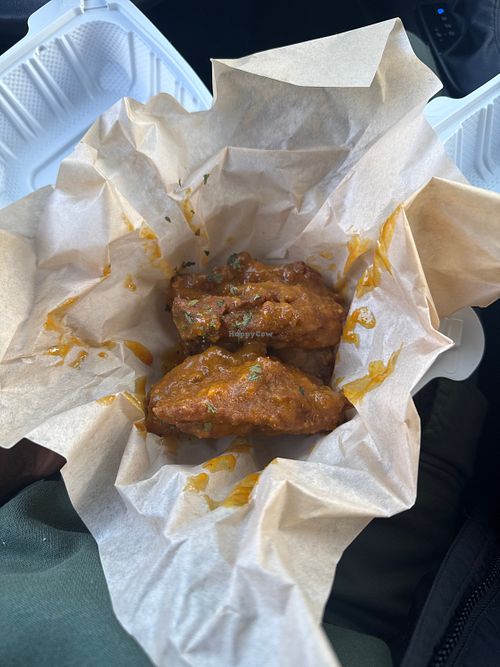 Honey Mustard Habanero   at Vegan Wangs in Atlanta
