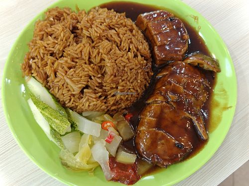 Duck yam rice at Shu Vegetarian - 蔬方斋 - Jurong West in West Singapore