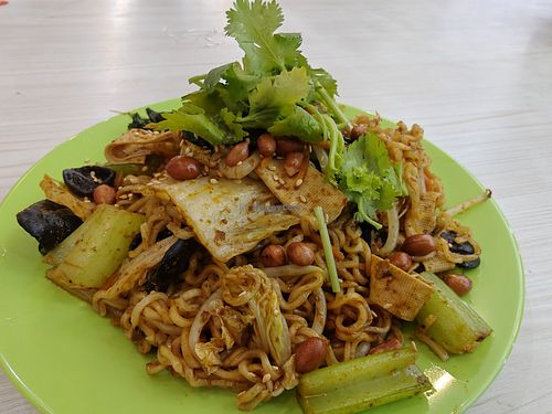 Mala noodles at Shu Vegetarian - 蔬方斋 - Jurong West in West Singapore