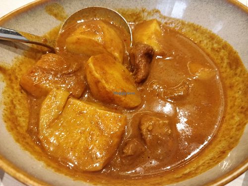 Nonya curry at Whole Earth 环界蔬食 in Central Singapore