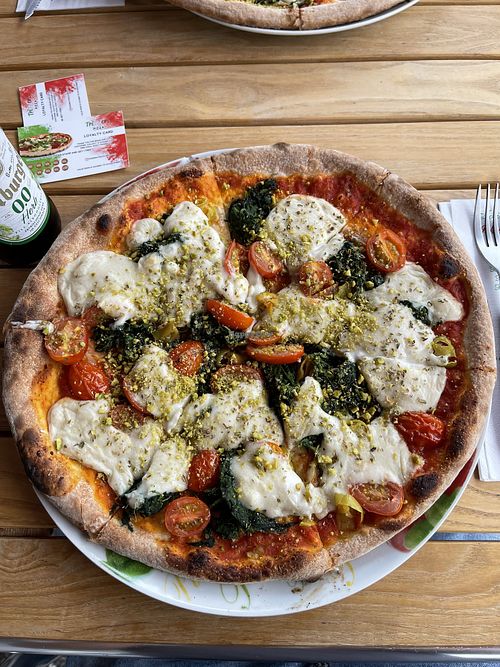 Veganer Mozzarella   at Pizzeria Tricolore in Aachen