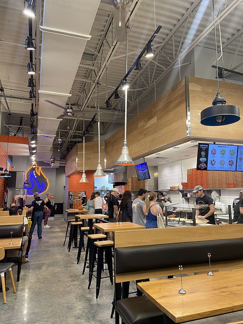 inside   at Blaze Pizza in Winter Garden