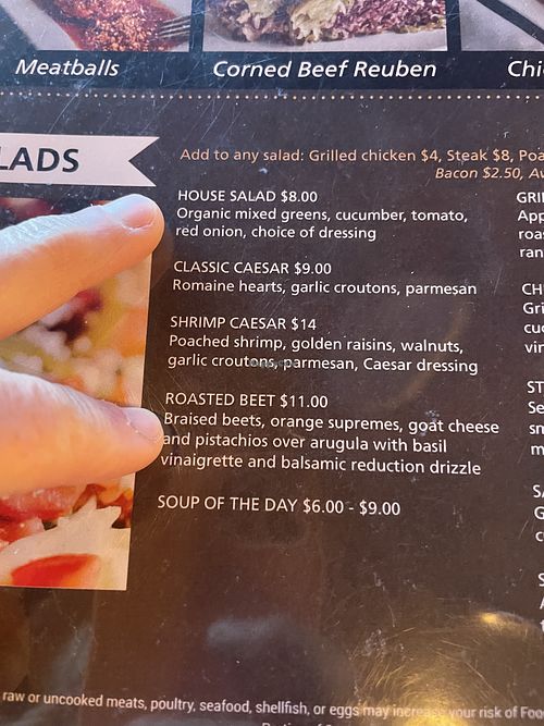 Menu  at State 48 Brewery in Surprise