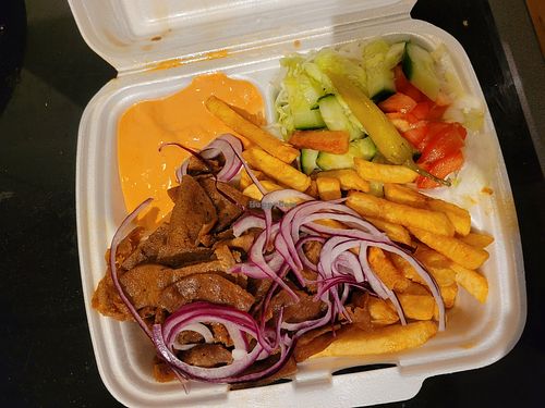 Vegane Döner Teller at Bibo‘s in Witten