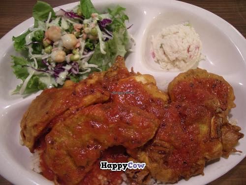 Lunch set (vegan). at Gopinatha in Tokyo