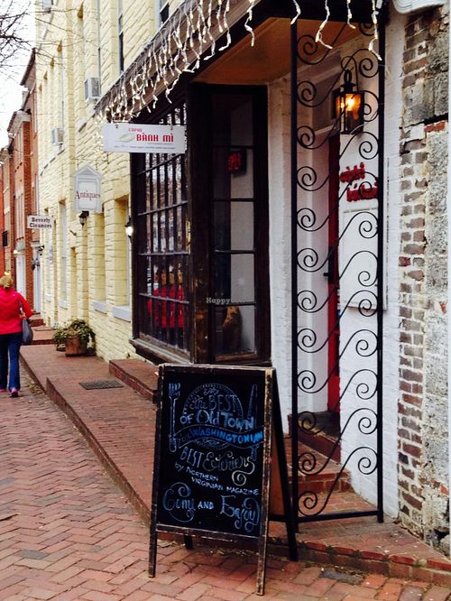 Walk inside! at Caphe Banh Mi in Alexandria