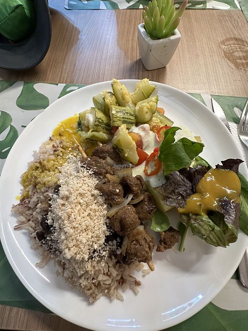   at Super Vegetariano - Aparecida in Santos