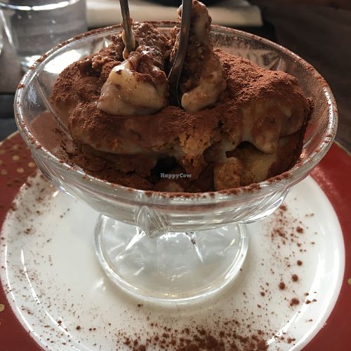 Vegan tiramisu  3 at Carmen Ragosta in Paris